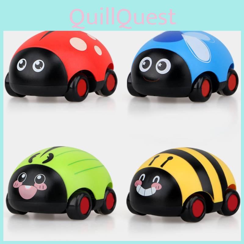 Childrens Inertia Seven Spotted Lady Beetle Toy Car With Animal Design For Toddler Development And Hand Eye Coordination