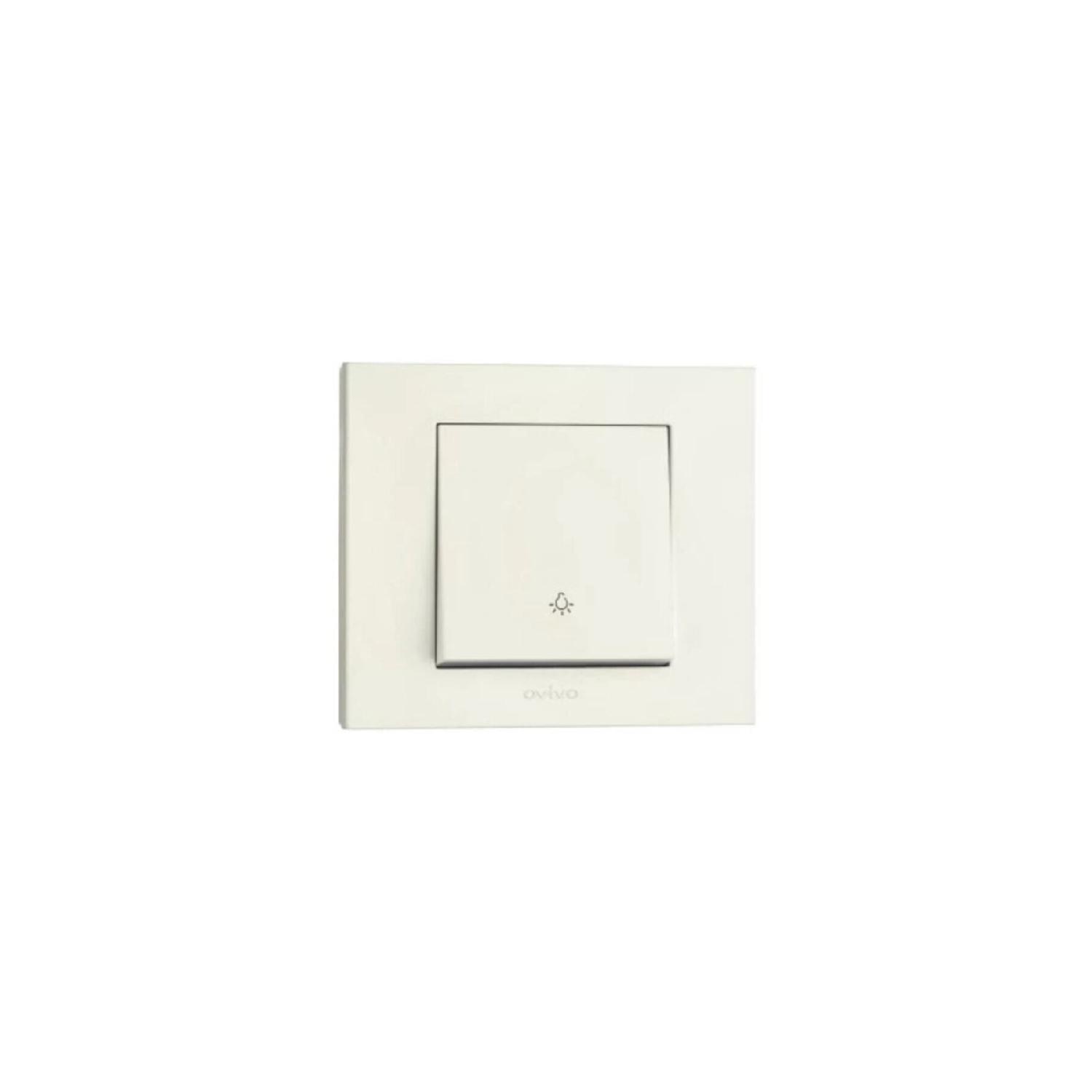 

Ovivo Grano White Light / Автоматичні двері / Рамка вимикача дзвінка в комплекті