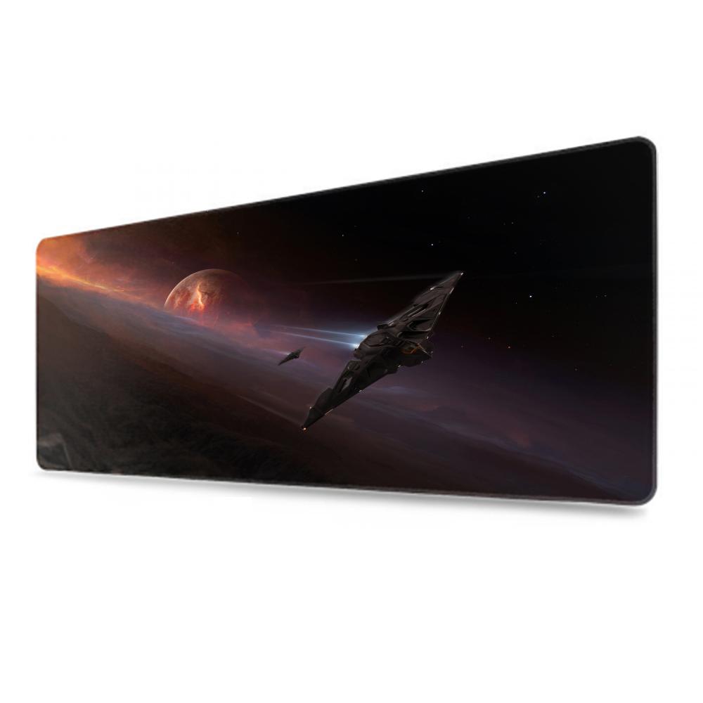 Star Citizen Mauspad XXL Computermatte 900x300x3mm Gaming-Mauspad Groß Bunt Padmouse Tastatur Spiele PC Gamer Schreibtisch