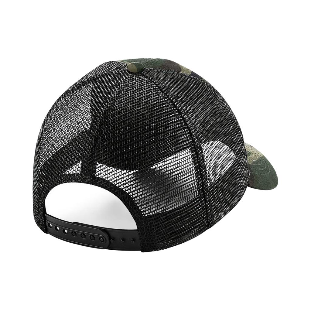 Beechfield Czapka Trucker Camo Snapback