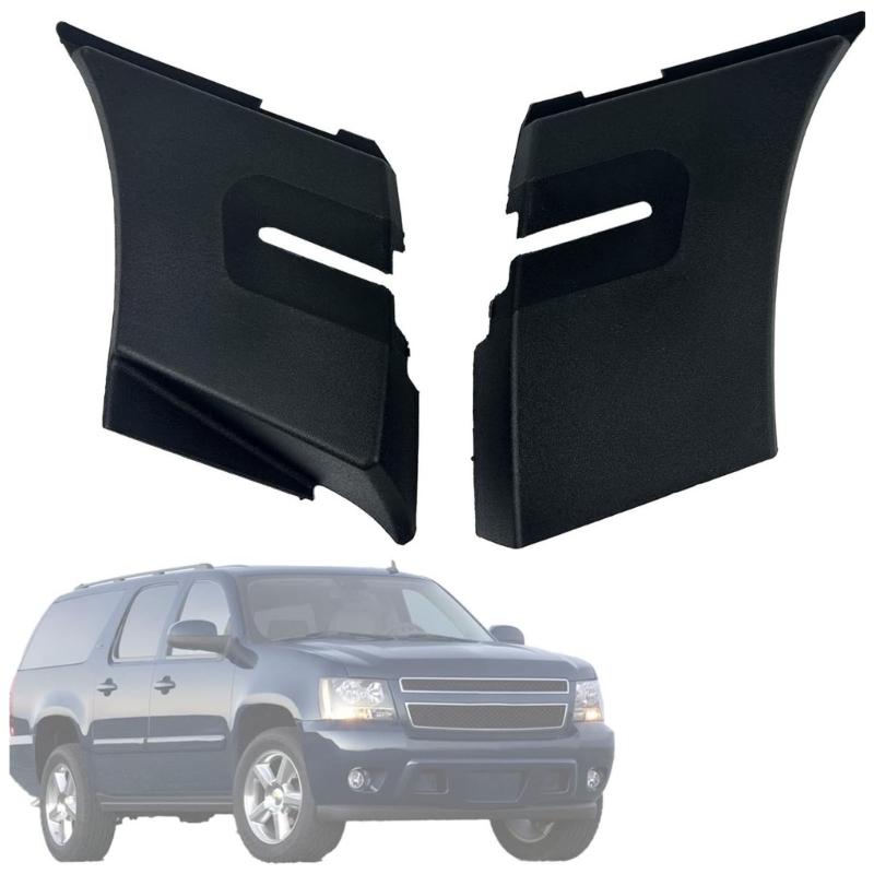 25820729 25820730 Wiper Trim Cover Set for Windshield Arm Area, Left and Right ABS Covers with Clip-On Mounting