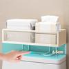Toilet Shelf Metal Adhesive Space Saving Bathroom Stand Over Toilet Storage Shelves for Home Restroom Kitchen Laundry Room Paper