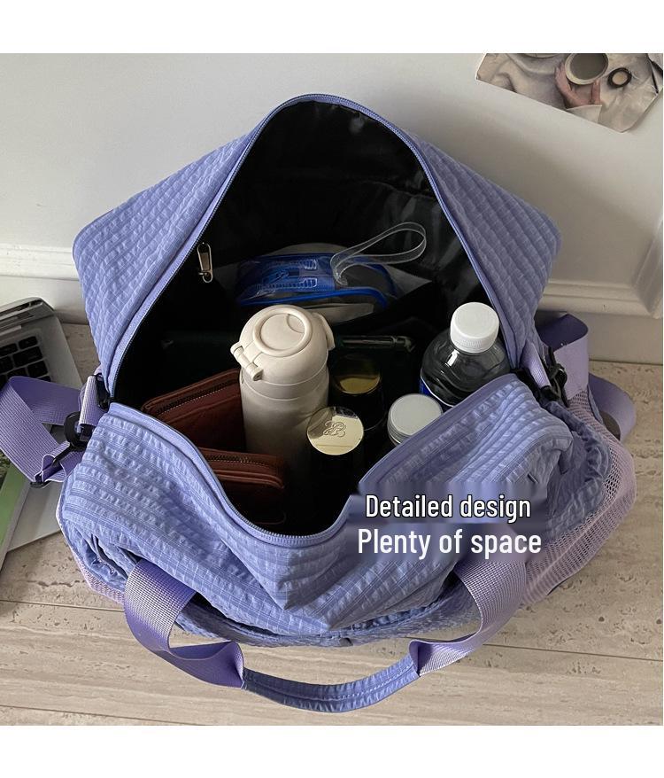 Women's Large Capacity Multifunctional Travel and Gym Bag - Stylish Crossbody and Handheld Luggage