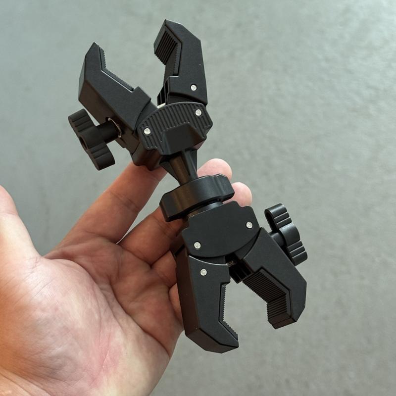 Twin Grip Camera Mount With Turn For Studio Radiances Monitors Tripods And Photography Accessories