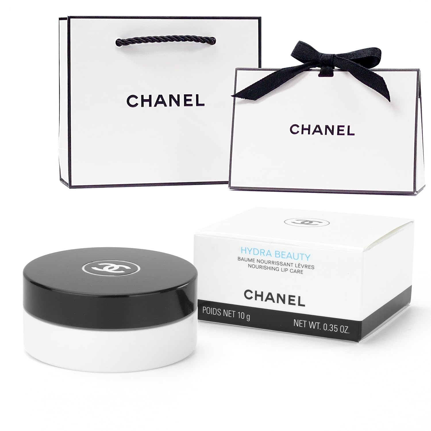 

CHANEL Hydra Beauty Lip Увлажняющий бальзам для губ для губ Идеально подходит для Белый и Идеальный подарок для Включает в себя шоппинг Бальзам, 10 г. забота. дни рождения,