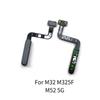 Cablu flex buton de pornire Pentru Samsung Galaxy M32 M325F / M52 5G Buton lateral de pornire/oprire Buton de control Cu senzor de amprentă
