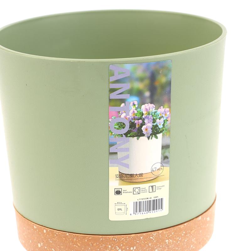 Sukkulenten Pflanztopf Rund Doppelschichtig Grün Pflanze Blumentopf Sukkulenten Kleiner Blumentopf Für Kaktus Mit Abzugsloch Töpfe