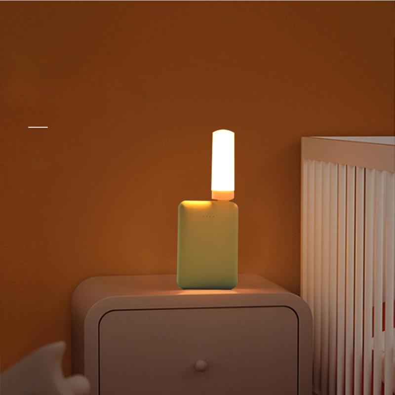 Portable Mini Night Light Ultra Bright Energy Saving Flame Light Effect Usb Lamp