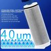 Universal Full Copper Pre Water Filter Stainless Steel Transparent Water Purifier 4 Points Anti-scaling Spray Head Tap Heater