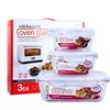 LocknLock Heat-Resistant Glass Food Storage Container Set