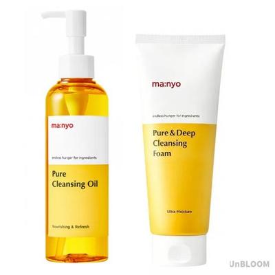 MANYO FACTORY Pure Cleansing Duo Set (Oil 200ml + Foam 200ml) (+Free Gift)