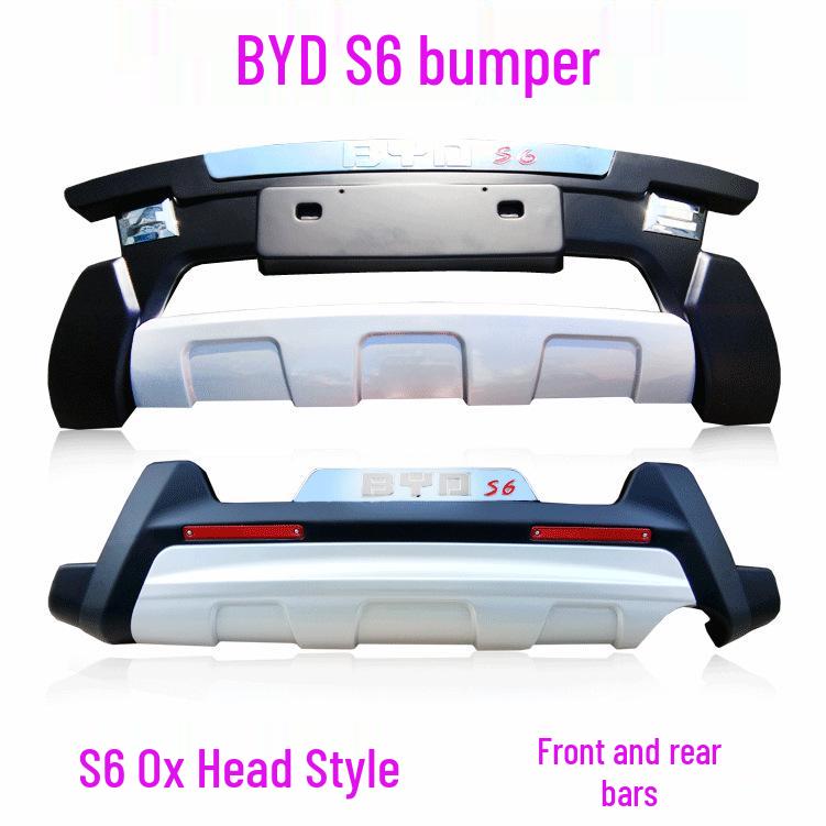 BYD S6 Front & Rear Bumper Guards: Anti-Collision Decorative Bars