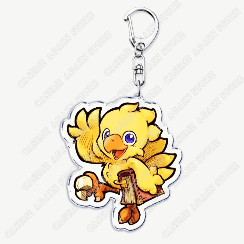 

Action Game Keychains for Accessories Key Chain Jewelry Keyrings Cloud Strife Ffvii Tifa Sephiroth Vincent Valentine Fans Gifts