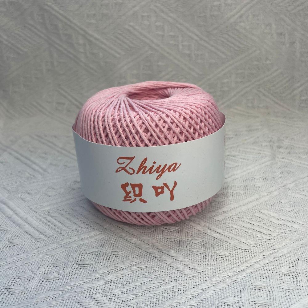 

High Quality 8*8**8cm Crocheted Yarn 1mm Thickness Durable Cotton Linen Yarn Soft Texture Reactive Dyed Yarn Coasters Craft