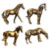 Horse Statues Ornaments Party Favors Collectibles Zinc Alloy Figurines for Landscape Pavilion Life Scene Bonsai DIY Accs
