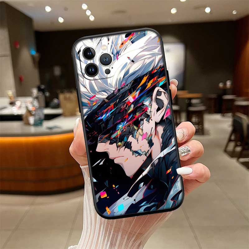 

NH27 G-Gojo S-Satoru New High-End Shell Phone Case for OPPO A3 Pro A72 A74 A76 A77 A77S A78 A79 A94 A95 A18 A40M A58 OPPO A94 5G