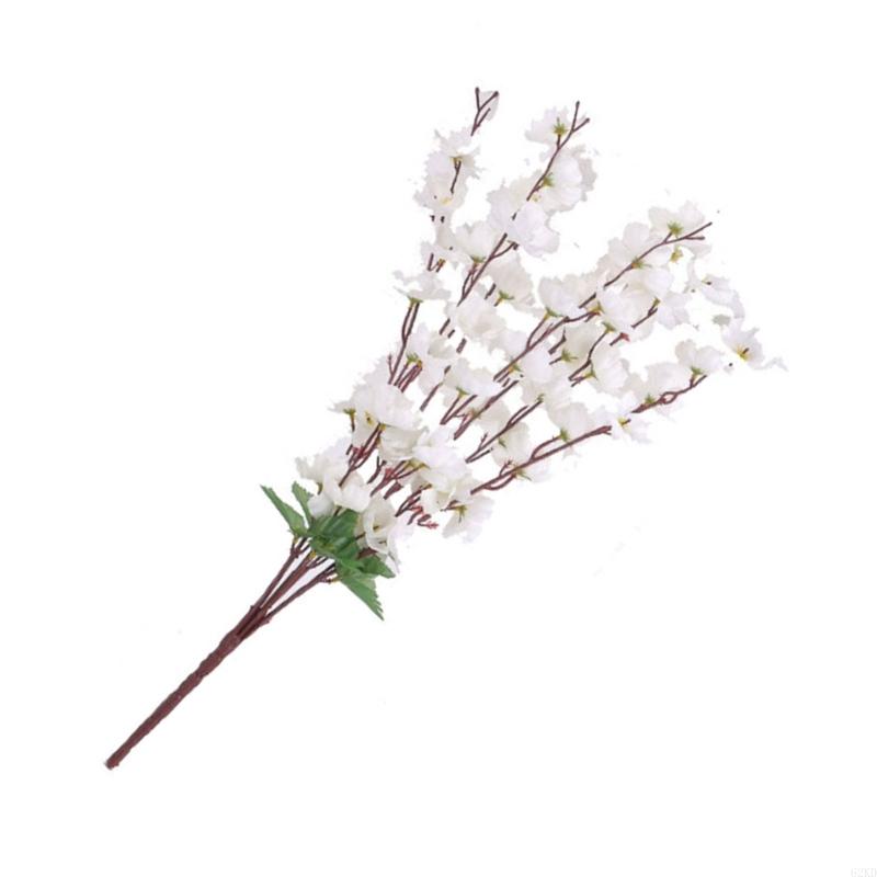 62KD 7 Forks Spring Simulation Artificial Flowers Silk Flower Home Flower Arrangement