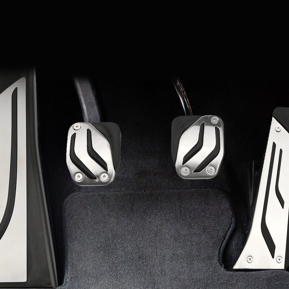 Car Pedal Cover for BMW 5 Series F10 F11 523i 528i 530i 535i 550i 2011 - 2017 LHD Gas Brake Clutch Rest Pedals Pad Accessories