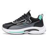 Oulylan New Men's Mesh Casual Sports Shoes Fashionable Versatile Comfortable Breathable Shoes With Leather Single Shoes