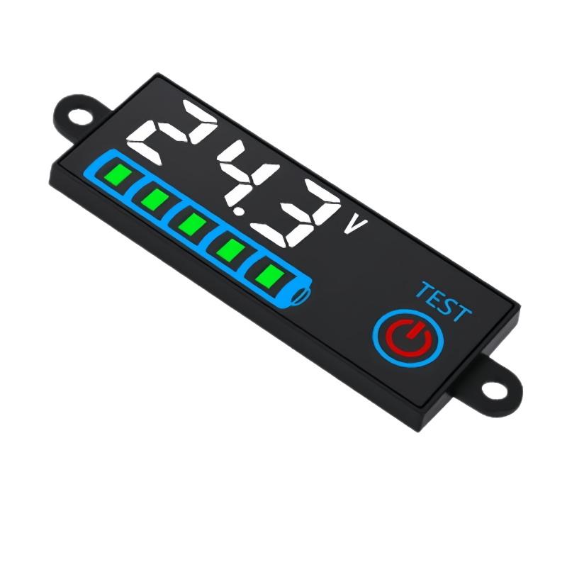 1Pcs Voltage Battery Charging Tester 3S-14S Dc7-55V Acid/Lithium Battery Charge Indicator Board Battery Level Indicator