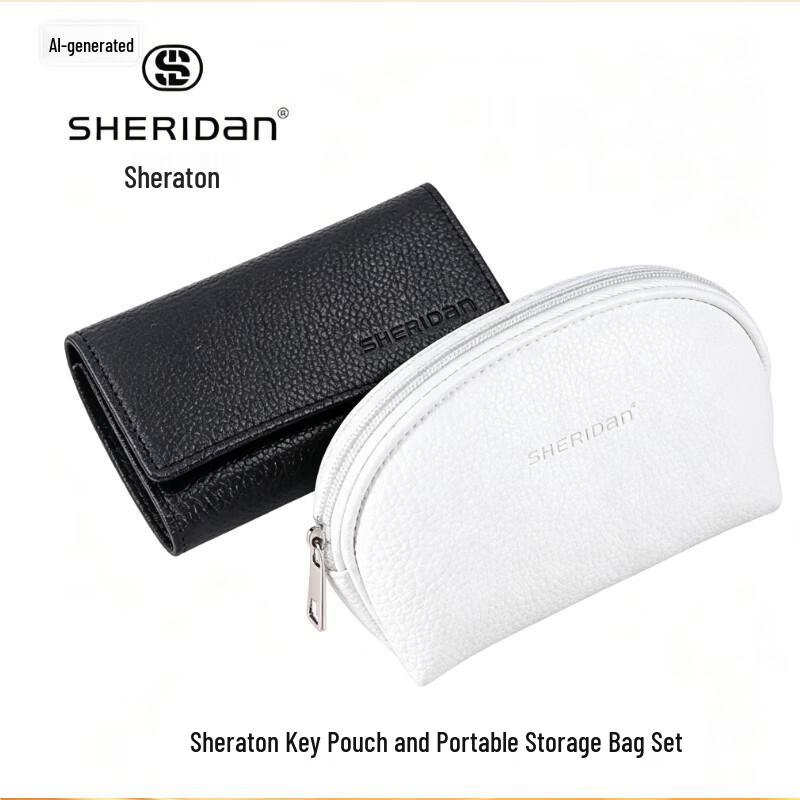 SHERIDAN Leather Key Pouch and Storage Bag Gift Set