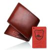 Grevio Brown Tochigi Leather Bifold Wallet Men's
