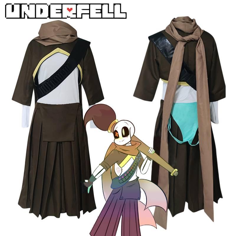 Undertale Insans Cosplay Costume Set For Anime Fans In Chinese-style Vintage