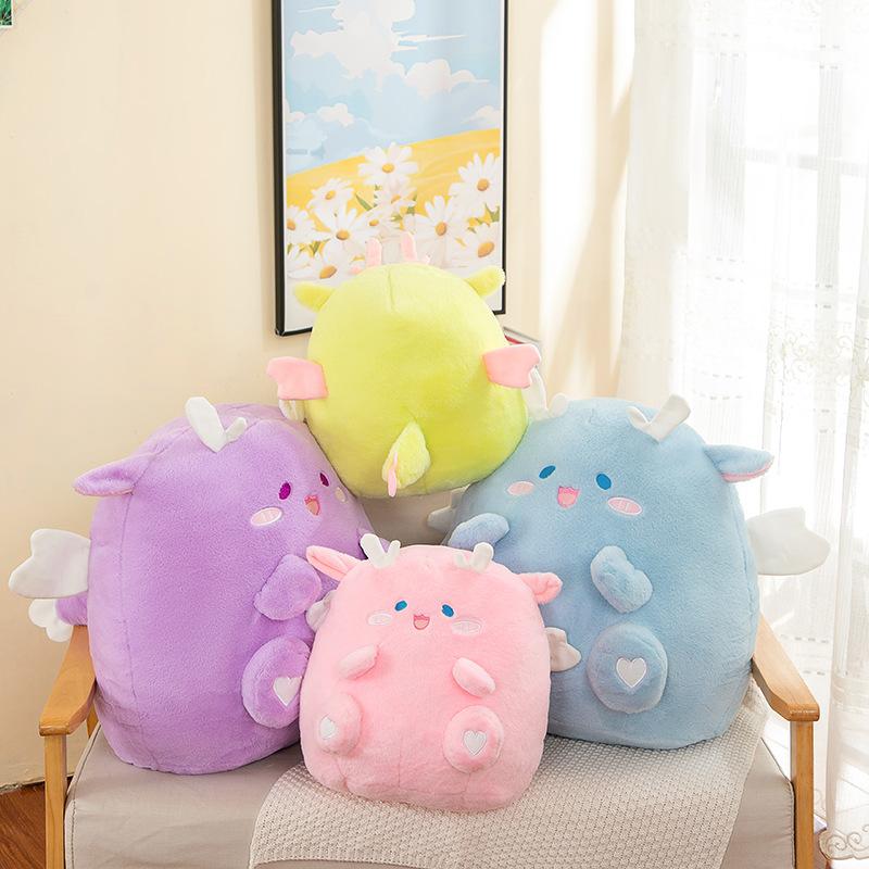 Dun Dun Long doll plush toy cartoon throw pillow dragon sleeping doll super soft short plush