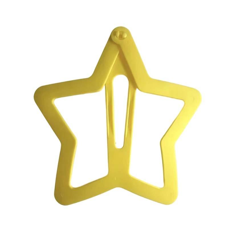 1/6 Piezas Pinzas para el Cabello de Estrella Hueca Extra Grandes Pinzas de Presión de Estrella 15 cm Tocado Creativo Pasadores para el Cabello Accesorio para el Cabello para Niñas
