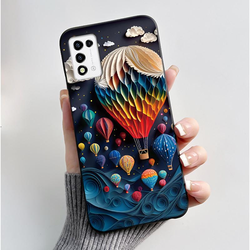 Cute Case For ZTE Libero 5G iii (A202ZT) / Libero 5G ii (A103ZT) Printing Shell Protective Cover Soft Silicone Cartoon Casing