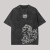 New One Piece Zoro Graphic T Shirt Men Women Vintage Wash Short Sleeve Tee Summer 2026 Y2k Anime Print Cotton Streetwear Casual