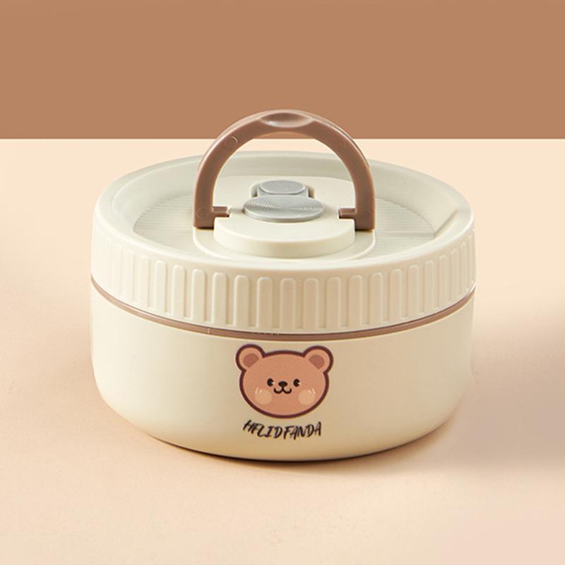 Portable Thermal Lunch Box Insulated 316 Stainless Steel Leak Proof Microwave Safe Bento Box for Salad And Food Storage