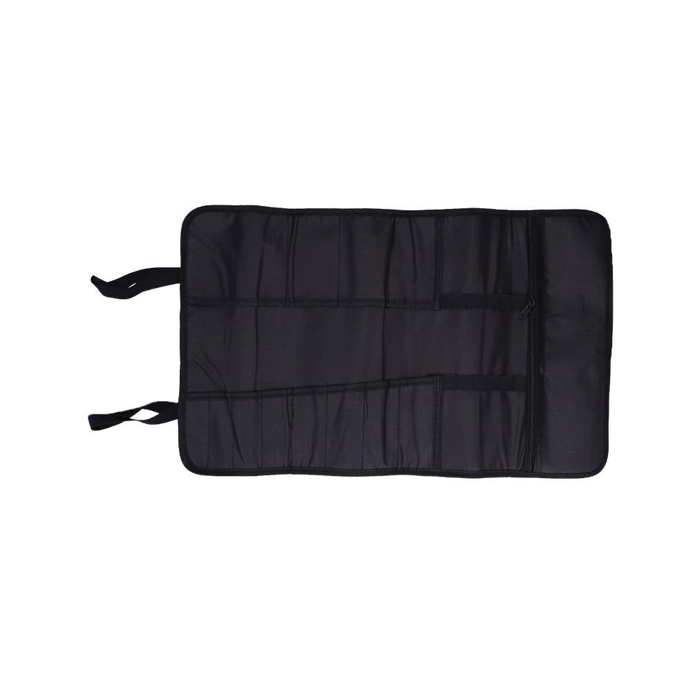 

Portable Reel Type Tool Bag Oxford Cloth Tool Pouch Organizer Durable Wrench Roll Up Bag Carpenter красный