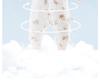 Warm Cotton-Blend Baby Sleeping Bag Onesie for Boys & Girls: Split Leg, Suitable for Spring, Autumn & Winter