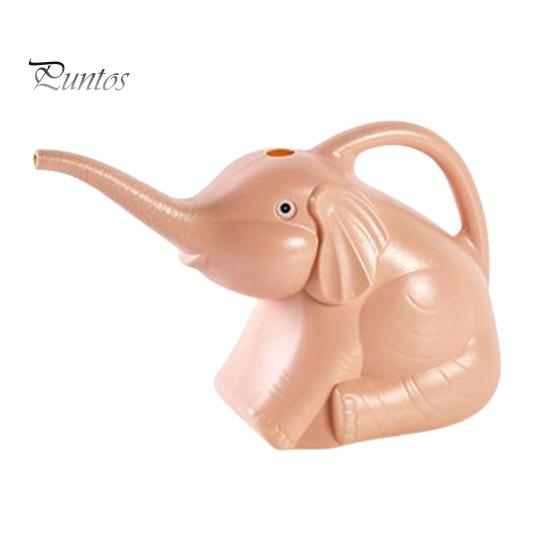 

2л лейка в форме слона, большая емкость, удлиненный носик, цельная конструкция, детский садовый инструмент, легкий контроль воды, сад, балкон, ферма розовый