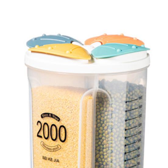 Cereal Containers Air Tight Safe PP Plastic Multi-purpose Food Storage Tank for Home