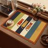 Coffee Machine Water Absorption and Drainage Mat Countertop Dish Drying Mat, Diatom Mud Kitchen Anti-Slip Mat, Easy To Clean and Washable Drainage Mat