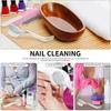 Soft Nail Dust Brushes Long Handle Nail Brushes Makeup Manicure Dust Remover Brush Makeup Acrylic UV Gel Nails Products