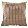 Durability Corduroy Cushion Cover with Invisible Zippered Close Enhances Any Decors Styles Standard Size 45x45cm