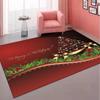 Christmas Door Carpet Floor Mat Halloween Living Room Coffee Table Mat Bathroom Thickened Non-slip Floor Mat