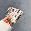Applicable To Apple 15 Mobile Phone Case Iphone14pro Cute Cartoon Bear Doll 13 Electroplated 6D Window Silicone X