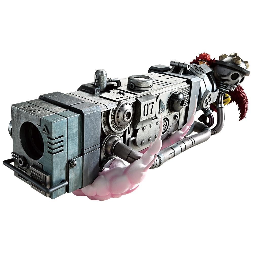 

Ichiban Kuji One Piece Takumi no Keifu Hakyoku D Приз Eustass Kid Электромагнитная рельсовая пушка Стиль чернил Массовая техника 1 тип