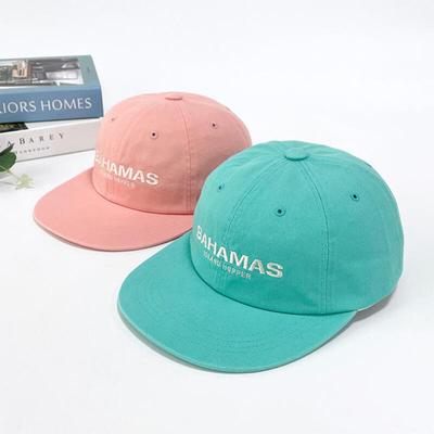 Men's and Women's Short Brim Snapback Ball Cap Hat