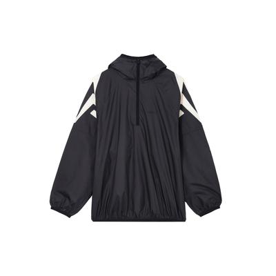 adidas Fear Of God FW24 ספורט קפוצ'ון נוח אופנתי מעיל גברים מעיל שחור IS5299