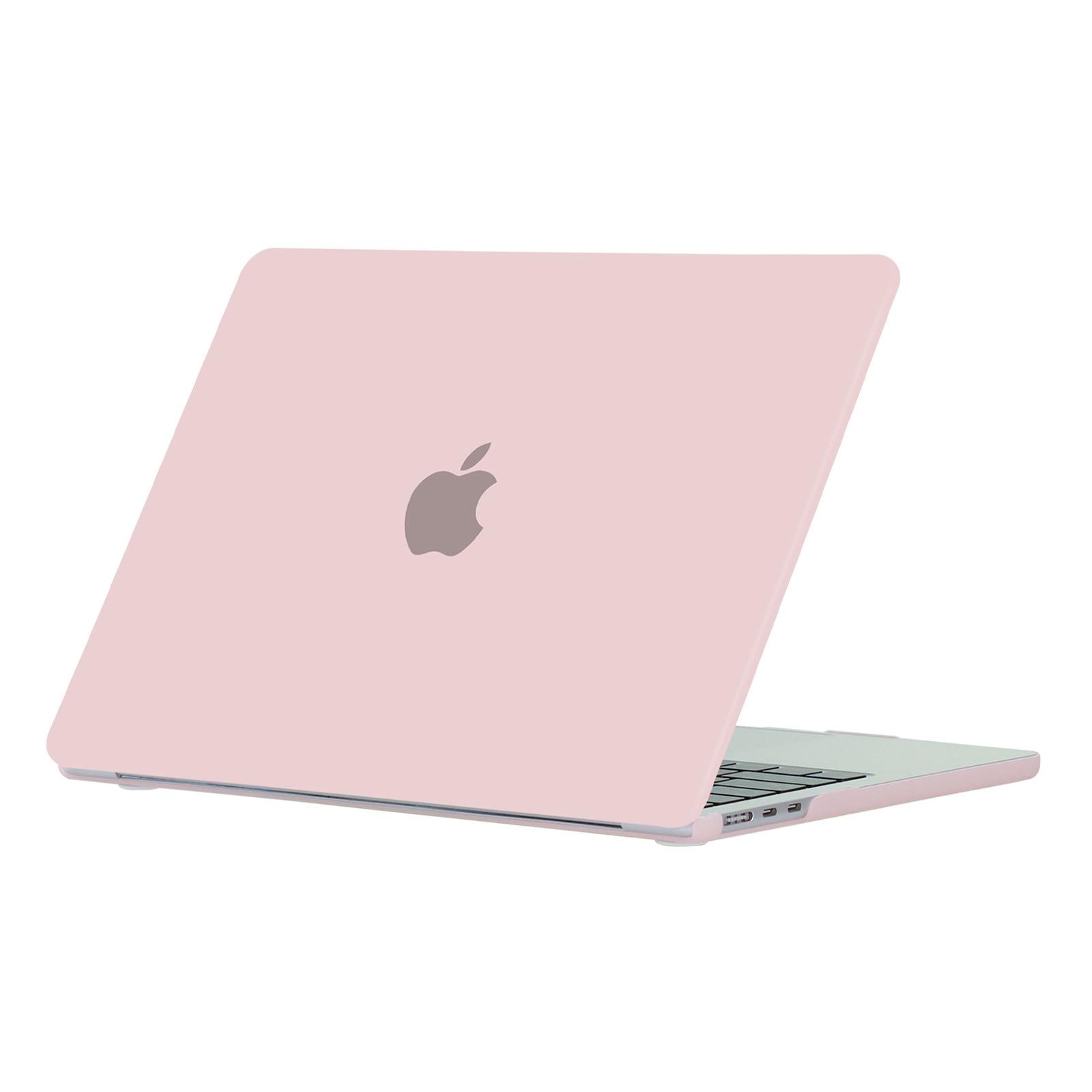 

Для MacBook Air 13 дюймов (2025)/(2024) A3113 M3/(2022) A2681 Матовый защитный чехол для ноутбука Жесткий ПК Чехол для ноутбука Light Pink