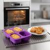 Cooking Tool Silicone Silicone Baking Mold 4 Grids Non-Stick Kitchen Tool Food-Grade Angel Pattern Cake Mold Ice Cube Trays