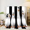 Coperta avventura pinguini Coperta in flanella per letto, divano, Campeggio, Escursionismo, Essenziali per picnic, regalo per la famiglia Regali per fan