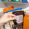 10Pcs Refrigerator Drawer Dividers Snap On Plastic Partition Boards for Kitchen Organization