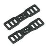 4pcs Silicone Elastic Strap Bandage Various Styles Wear-resistant Bicycle Headlights Taillights Accessories