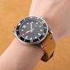 18mm 20mm 22mm Suede Leather Strap for Seiko Vintage Business Watch Band Handmade Stitching Wristband Quick Release Bracelet